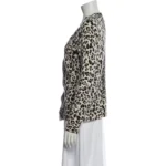 Magaschoni Cashmere Animal Print Sweater (2)