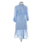 Magaschoni Casual Dress Blue (1)