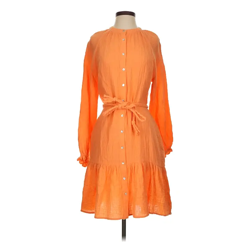 Magaschoni Casual Dress Orange (1) Magaschoni Casual Dress Orange (1)