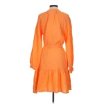 Magaschoni Casual Dress Orange (4)