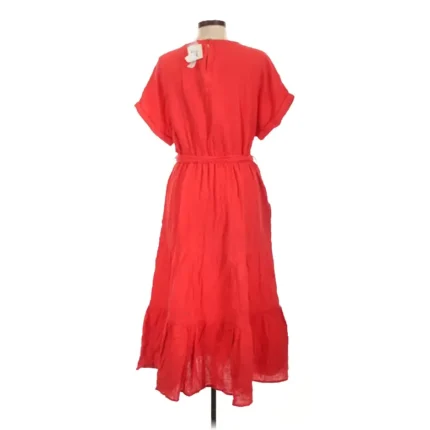 Magaschoni Casual Dress Red (2)