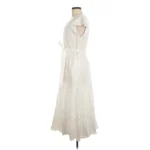 Magaschoni Casual Dress White (3)