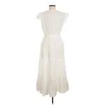 Magaschoni Casual Dress White (5)