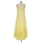 Magaschoni Casual Dress Yellow (4)