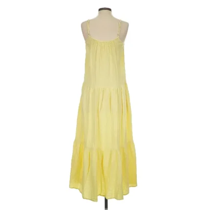 Magaschoni Casual Dress Yellow (4)