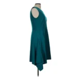 Magaschoni Cocktail Dress Dark Green (3)