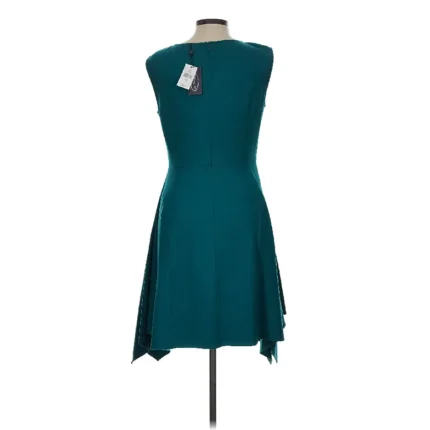 Magaschoni Cocktail Dress Dark Green (4)