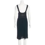 Magaschoni Sleeveless Knee Length Dress (2)