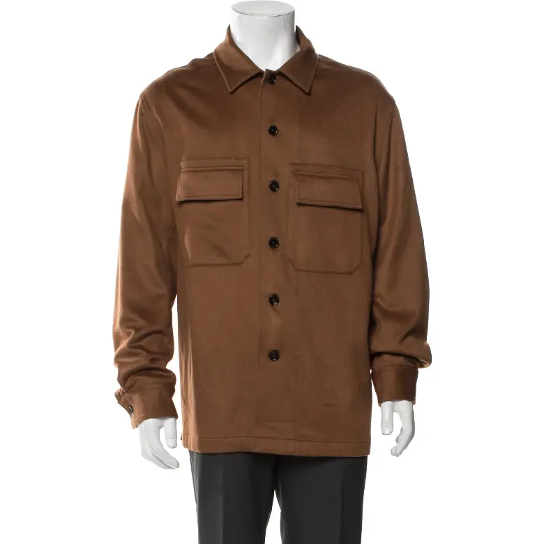Magaschoni Cashmere Jacket Brown (1) Magaschoni Cashmere Jacket Brown (1)