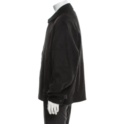 Magaschoni Cashmere Jacket Charcoal (3)