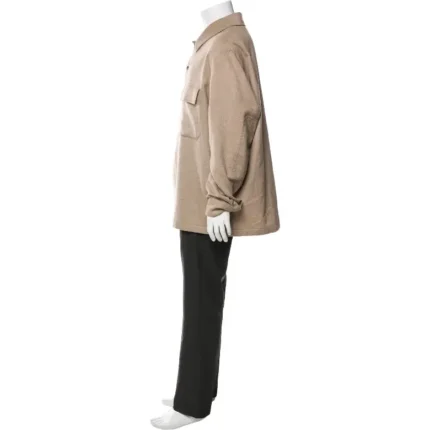Magaschoni Cashmere Utility Jacket Camel (3)