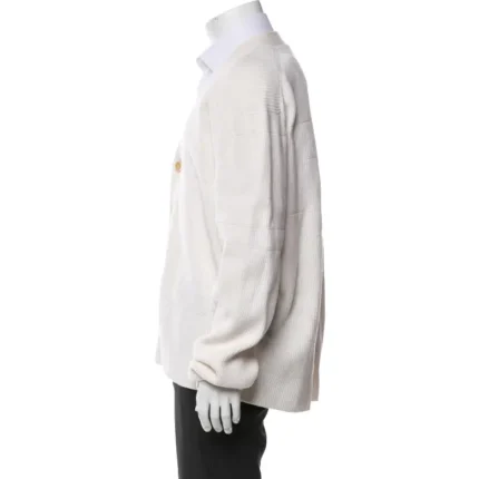 Magaschoni Cashmere V Neck Cardigan (3)