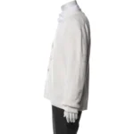 Magaschoni Cashmere V Neck Cardigan White (3)