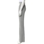 Magaschoni Cashmere Wide Leg Pants Grey (3)