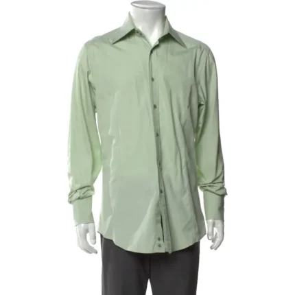 Magaschoni Kingsnake Long Sleeve Dress Shirt (1)