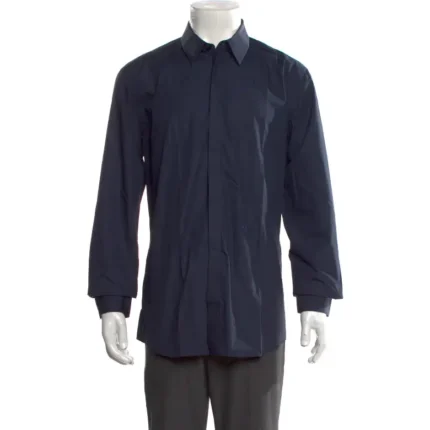 Magaschoni Long Sleeve Tuxedo Shirt (1)