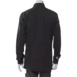 Magaschoni Long Sleeve Tuxedo Shirt Black (2)