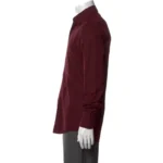 Magaschoni Long Sleeve Tuxedo Shirt Marron (3)