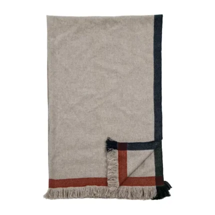 Magaschoni Patterned Cashmere Throw (1)