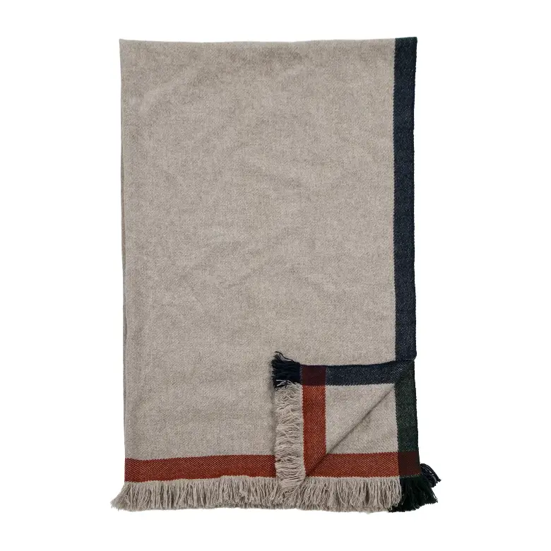 Magaschoni Patterned Cashmere Throw (1) Magaschoni Patterned Cashmere Throw (1)