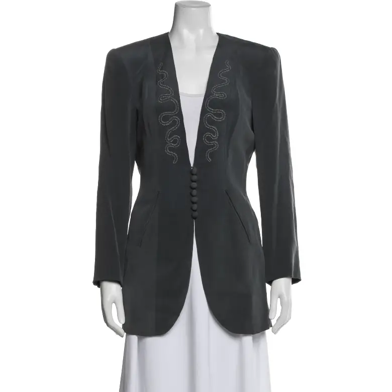 Magaschoni Silk Blazer (1) Magaschoni Silk Blazer (1)