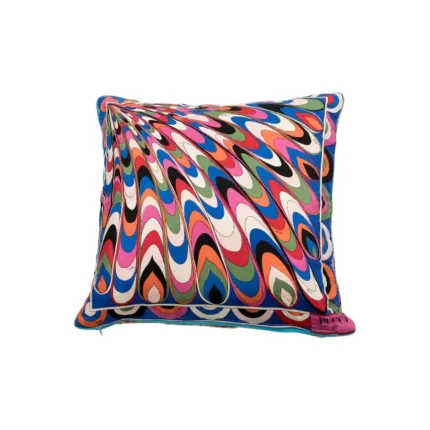 Magaschoni Silk Throw Pillow Multi (2)