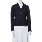 Magaschoni Women Blazer Navy (1)