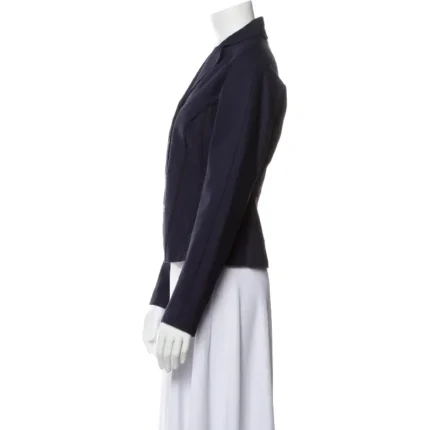 Magaschoni Women Blazer Navy (3)
